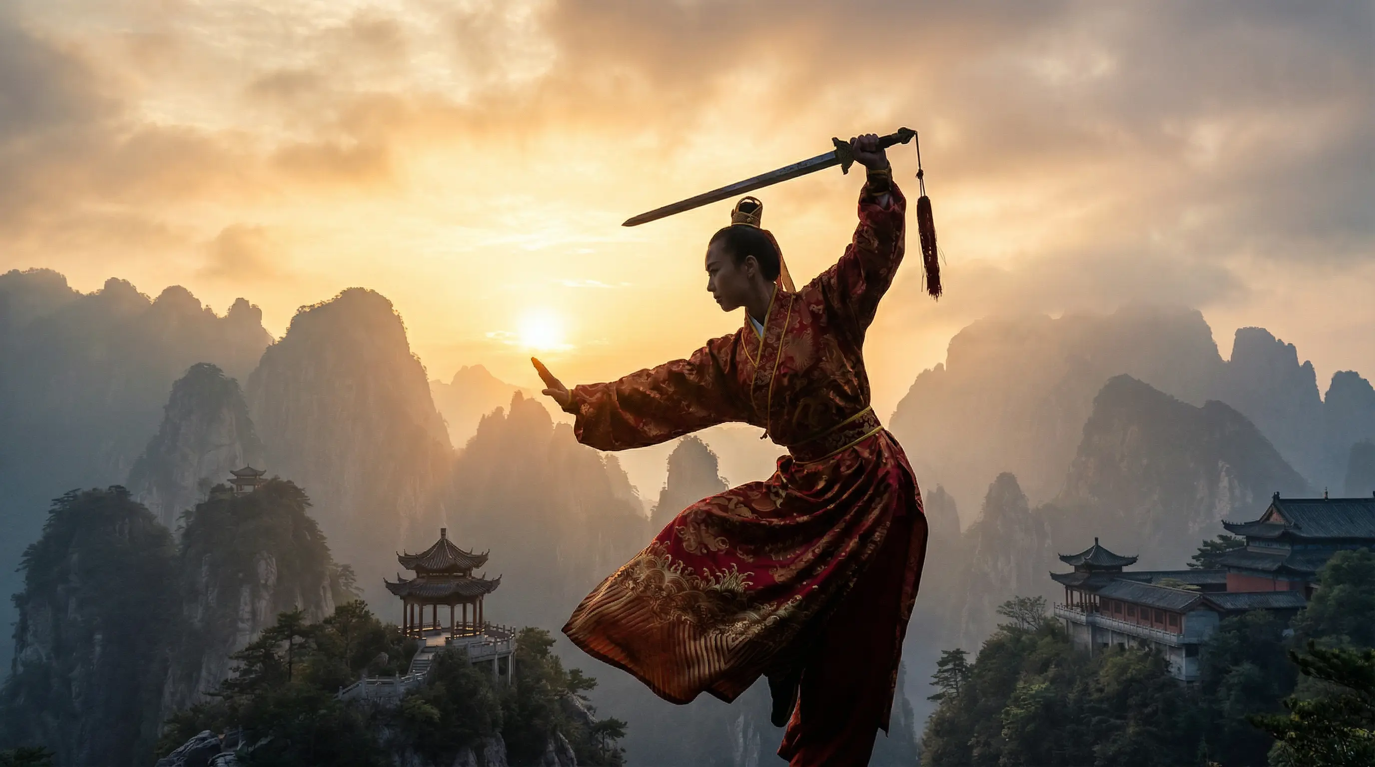 国产一线二线三线女装品牌 武术表演视频